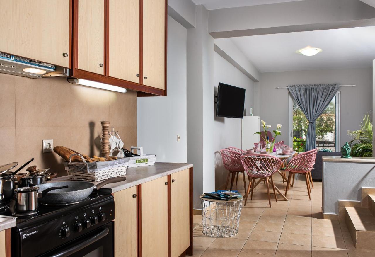 Thea Artemis Villa Kato Daratso Dış mekan fotoğraf